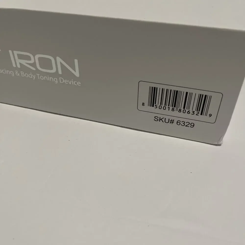 Fat Iron White Cosmetic & Body Toning Case